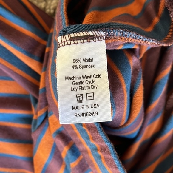 Amour vert • lark dream knit pajama pants in rivoli stripe - Picture 10 of 10